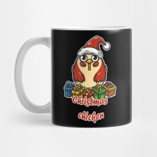 Chicken Merry Christmas Mug